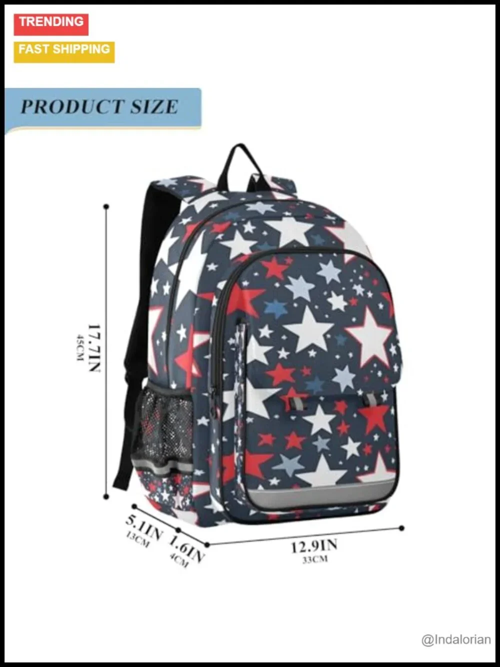 Kids Backpack Multifunctional Pockets Water Resistant Daypack School
